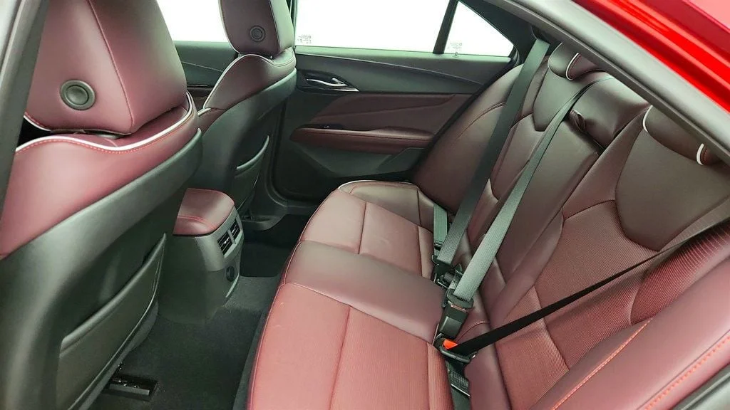 Used 2025 Radiant Red Tintcoat Cadillac 4dr Sedan Sport with 19