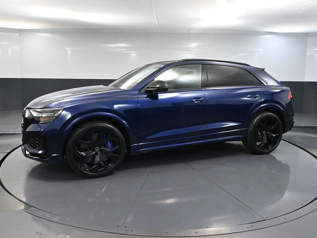 Used 2021 Blue Audi 4.0T image 12