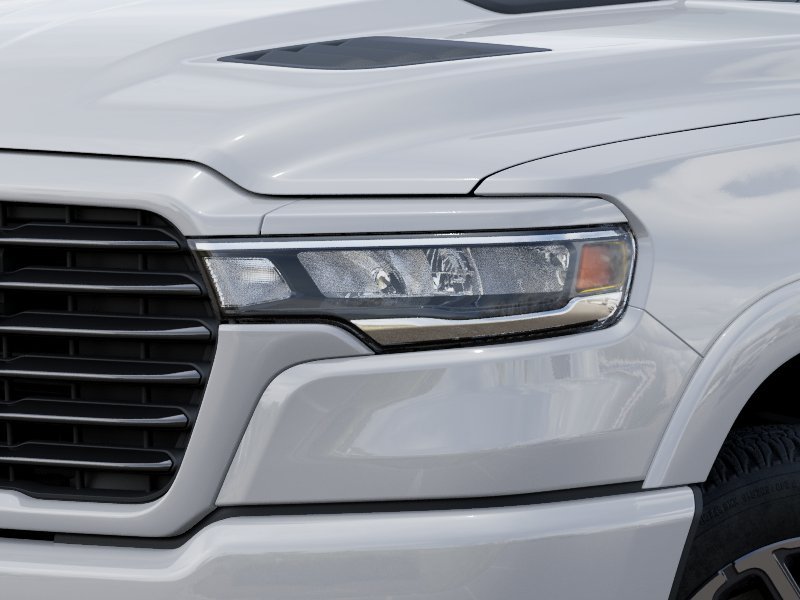 New 2026 Bright White Clear-Coat Exterior Paint RAM Laramie image 11