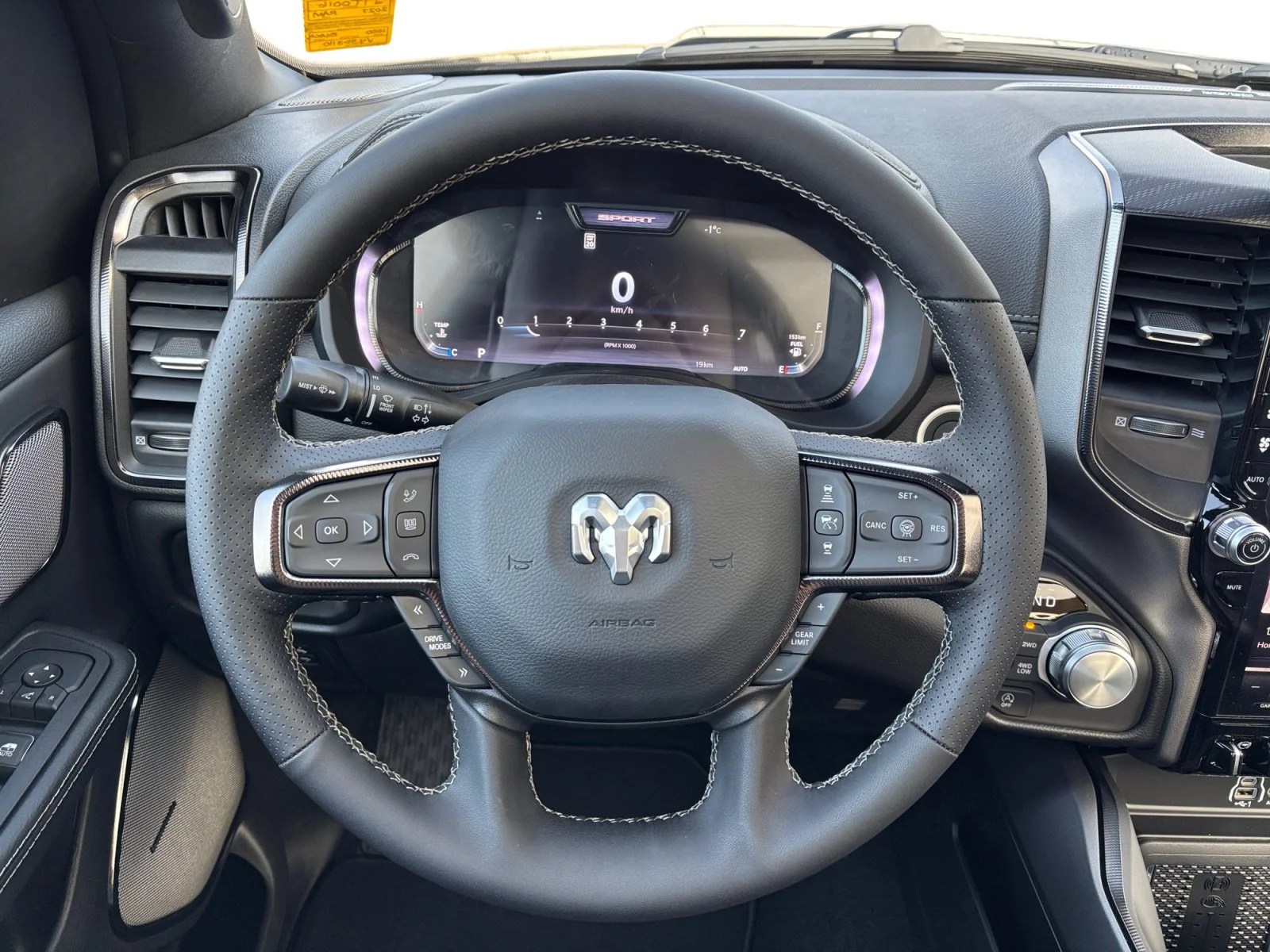 New 2027 Diamond Black Crystal Pearl Ram Sport image 13