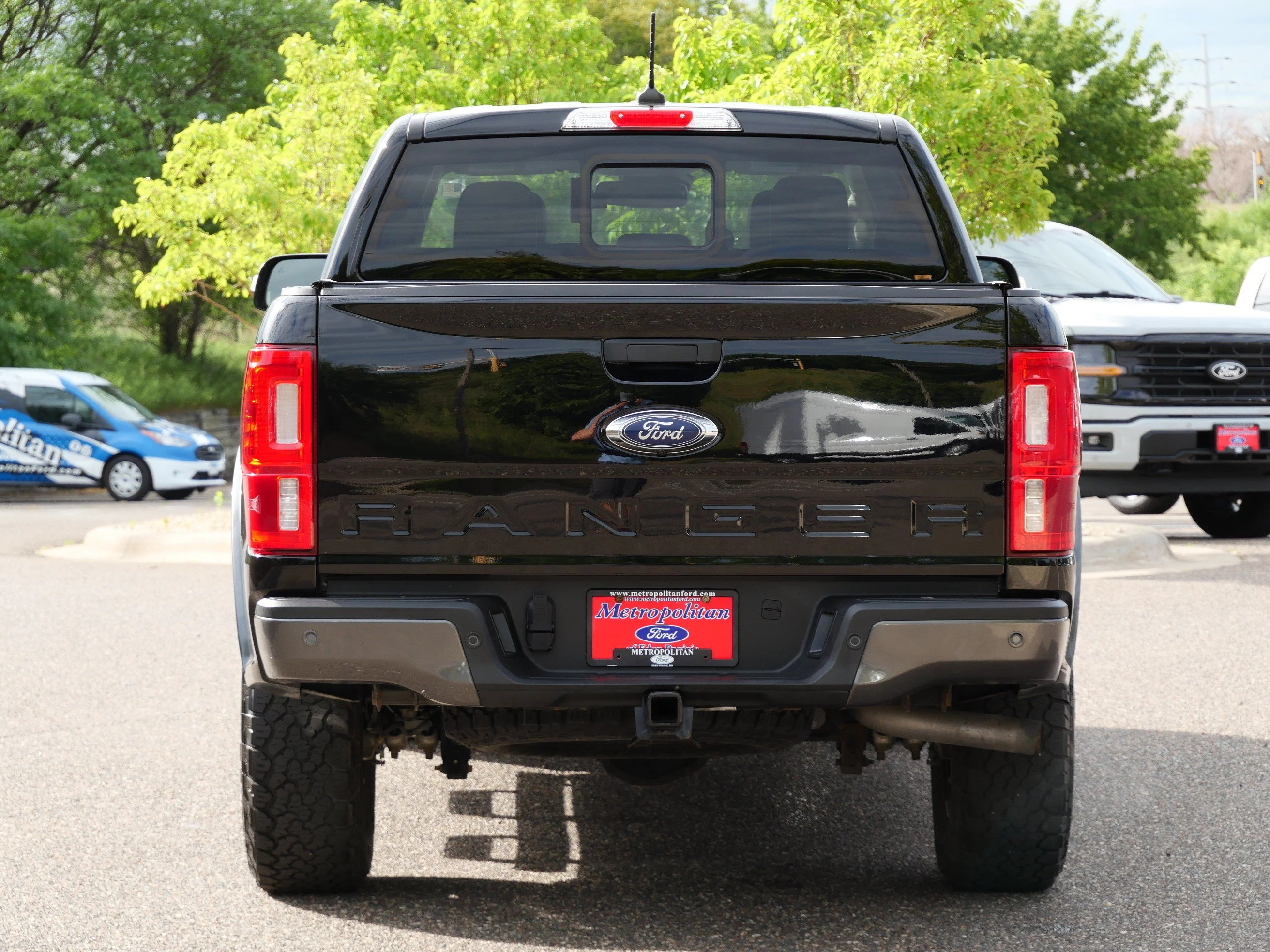 Certified Used 2023 Shadow Black Ford LARIAT 4WD SuperCrew 5 Box image 5