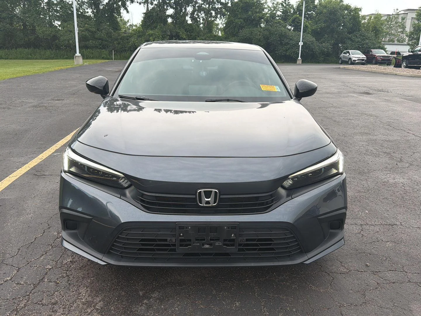 Used 2024 Meteorite Gray Metallic Honda Sport image 2