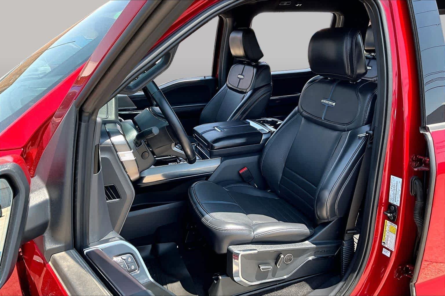 Used 2025 Rapid Red Metallic Tinted Clearcoat Ford Platinum image 8