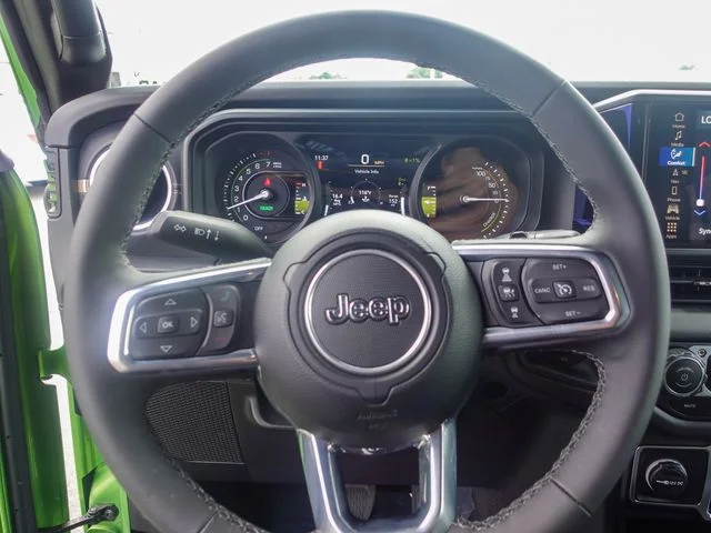 Used 2025 Green Jeep Sahara 4xe image 13