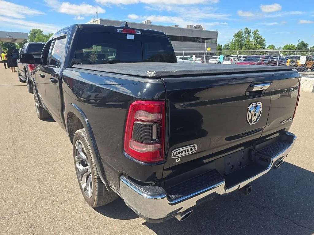 Used 2020 Diamond Black Crystal Pearlcoat Ram Laramie Longhorn image 3
