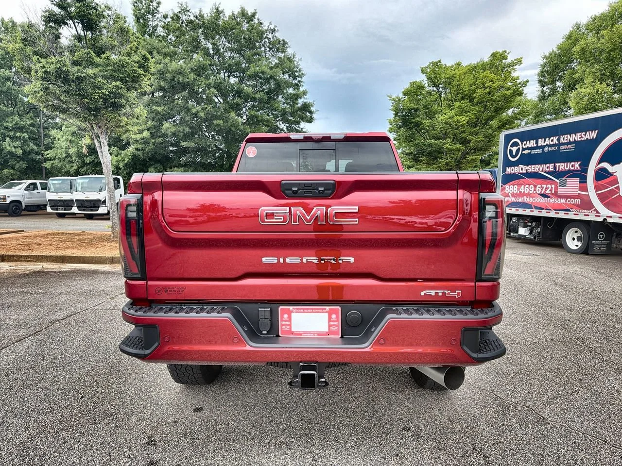 New 2026 Volcanic Red Tintcoat GMC AT4 image 7