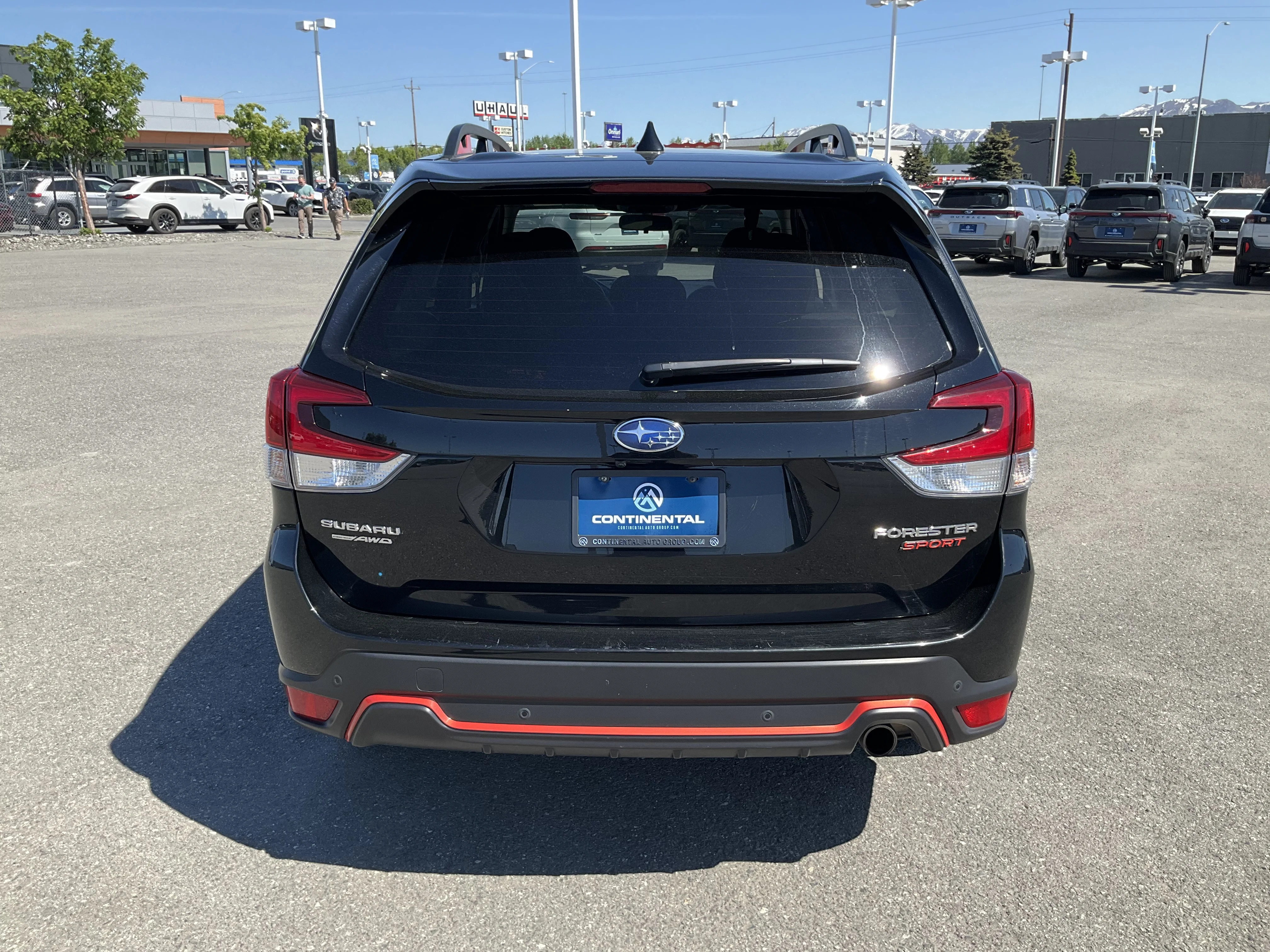 Used 2024 Crystal Black Silica Subaru Sport image 4