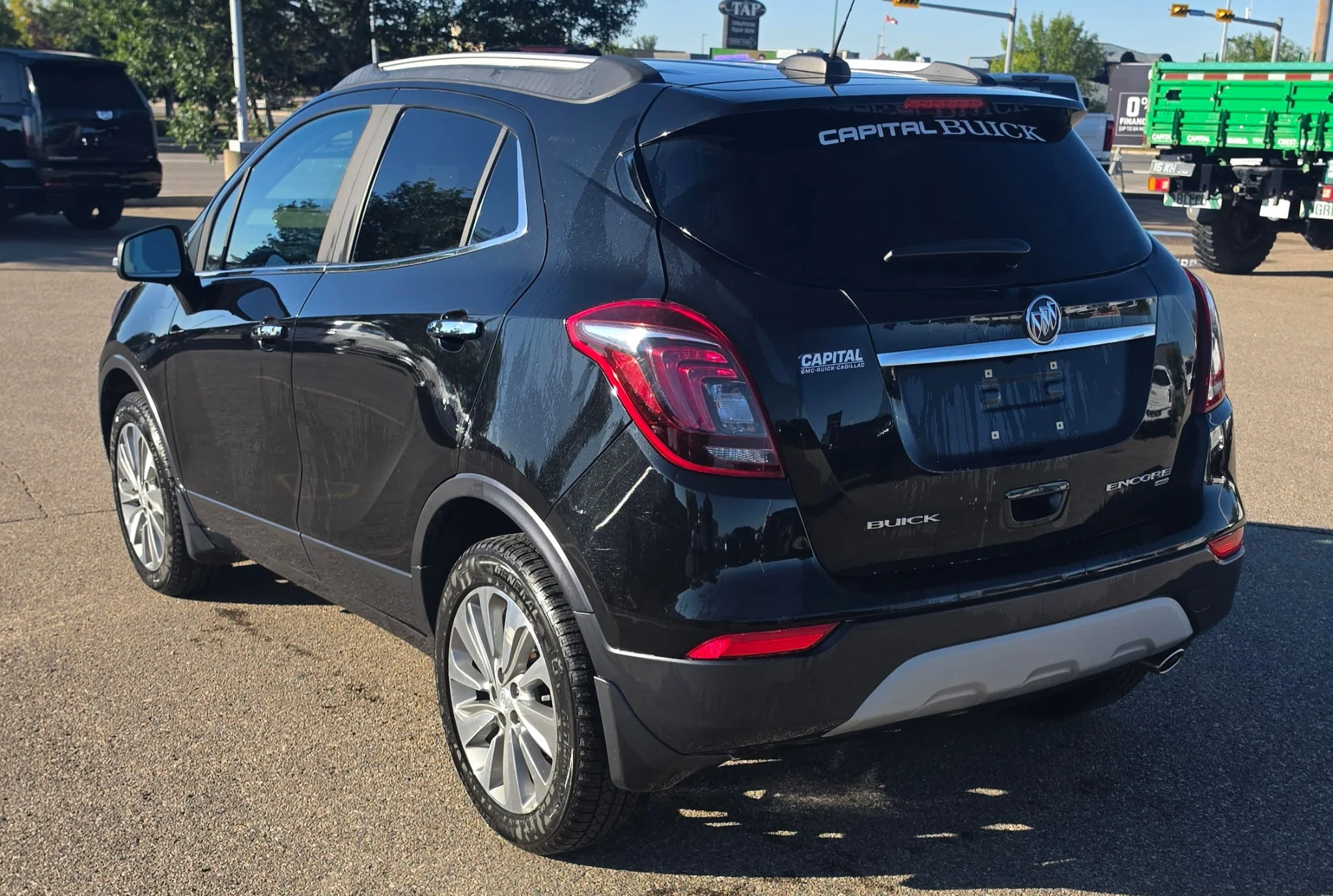 Used 2018 Black Buick Preferred AWD image 3