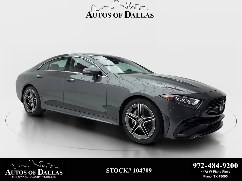 Used 2022 Gray Mercedes-Benz CLS 450 image 1