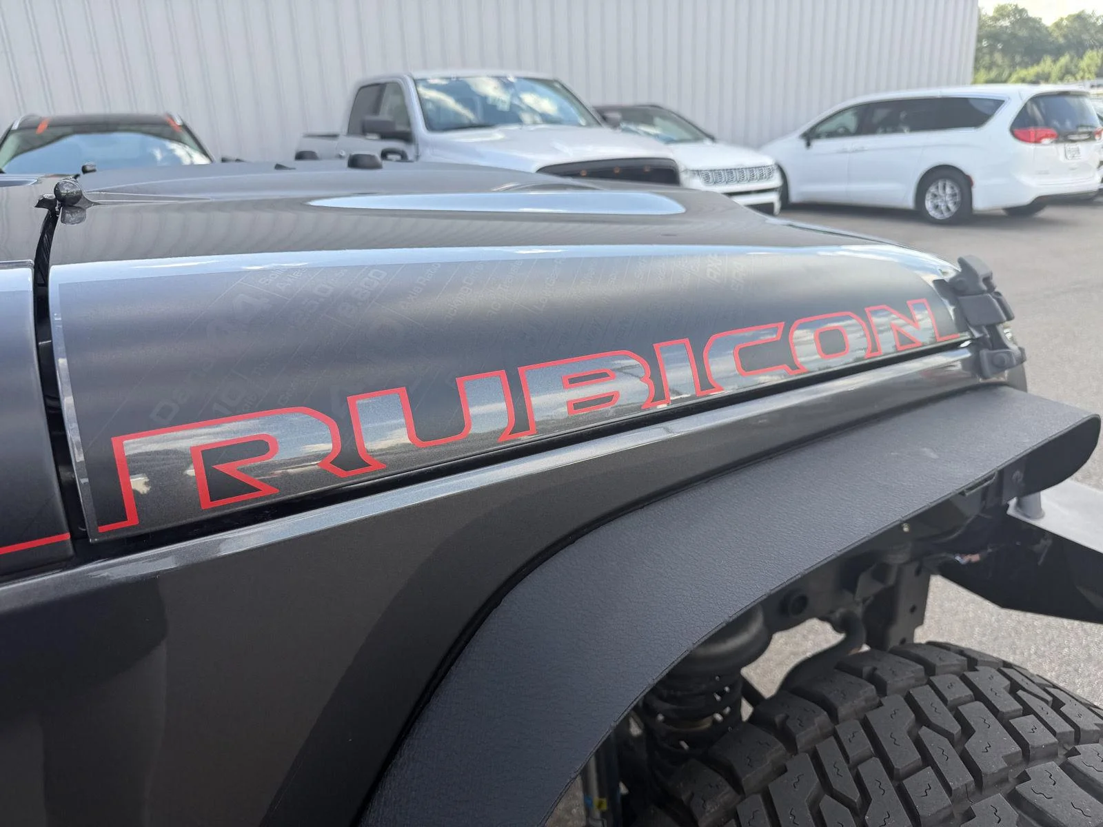 Used 2017 Granite Crystal Metallic Clearcoat Jeep Rubicon Recon image 23