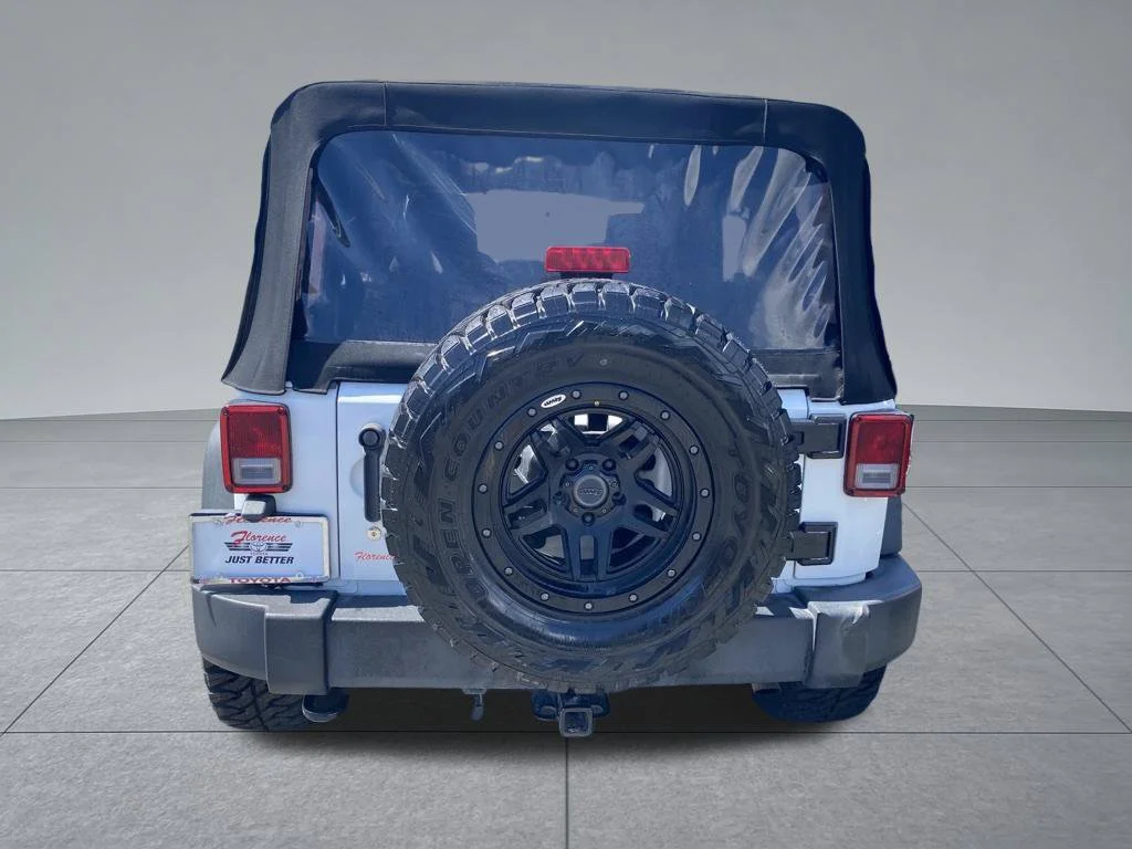 Used 2017 White Jeep Unlimited Sport image 10