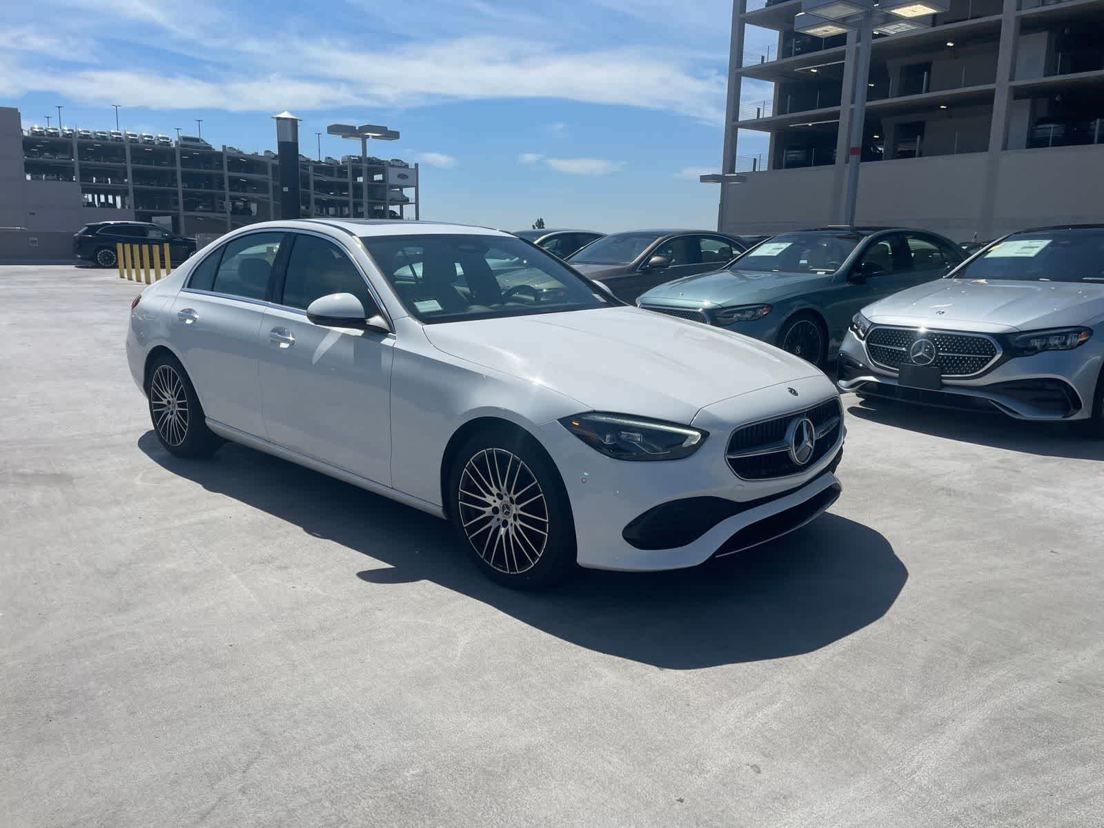 Certified Used 2023 Polar White Mercedes-Benz C 300 image 2