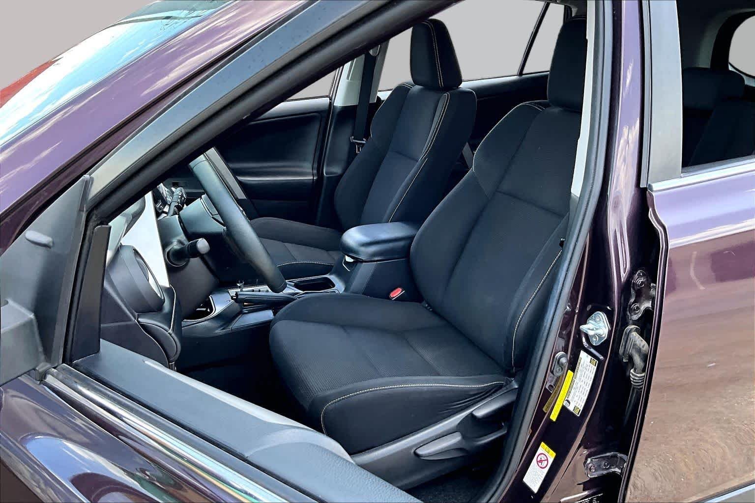 Used 2017 Black Currant Metallic Toyota XLE image 8