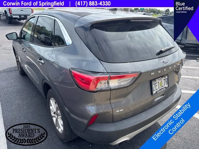 Certified Used 2022 Carbonized Gray Metallic Ford SE image 8