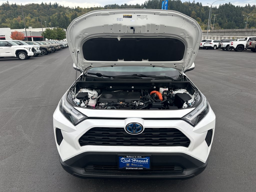 Used 2024 White Toyota LE image 4