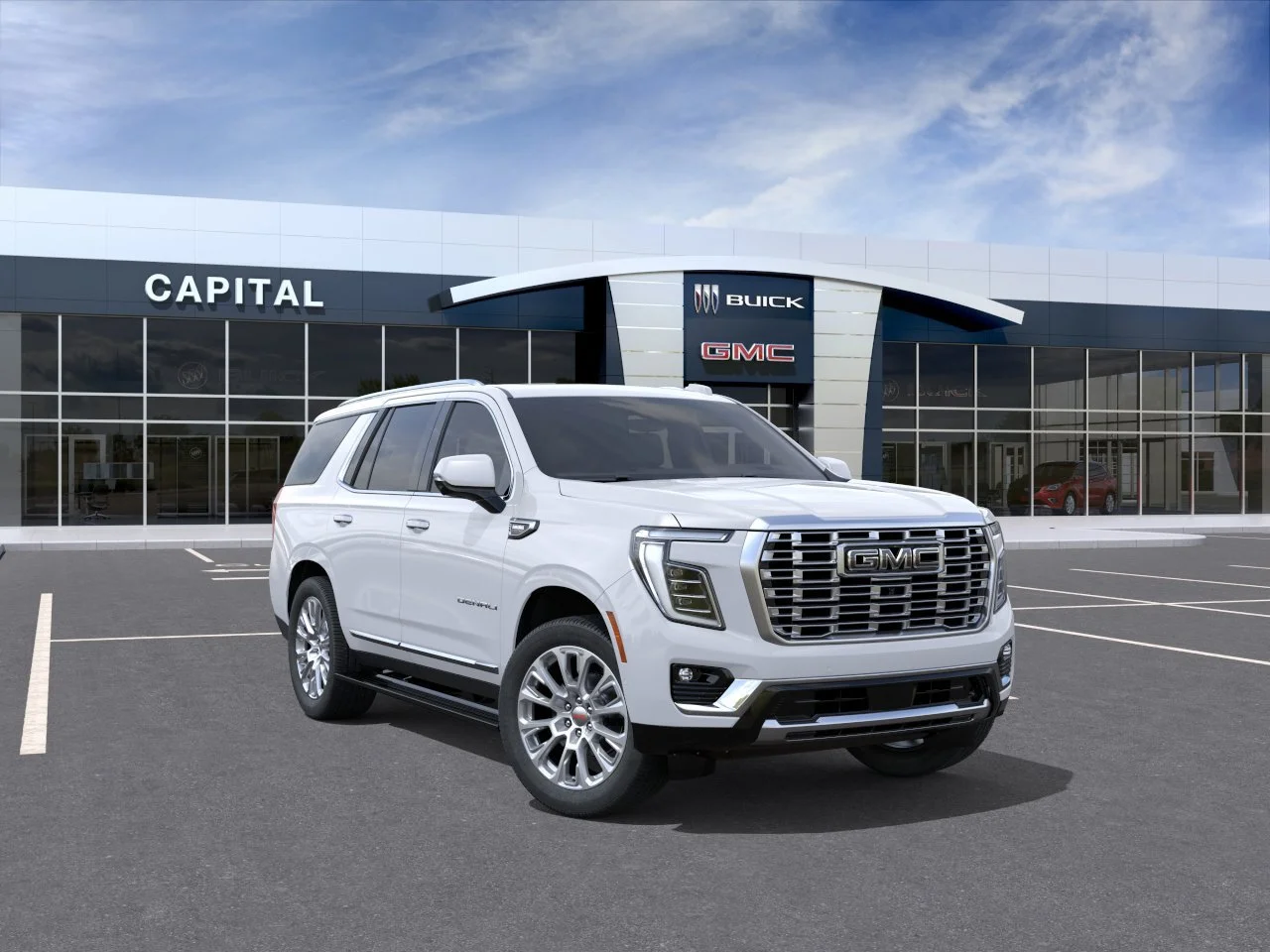 New 2026 GLACIER WHITE TRICOAT GMC Denali image 2