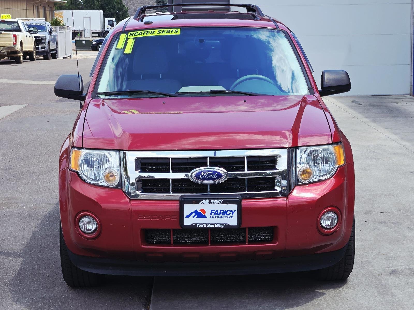 Used 2011 Sangria Red Metallic Ford XLT image 2