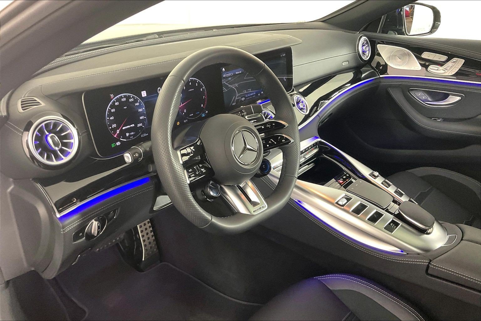 New 2026 Obsidian Black Metallic Mercedes-Benz AMG® GT 43 4-Door Coupe image 19
