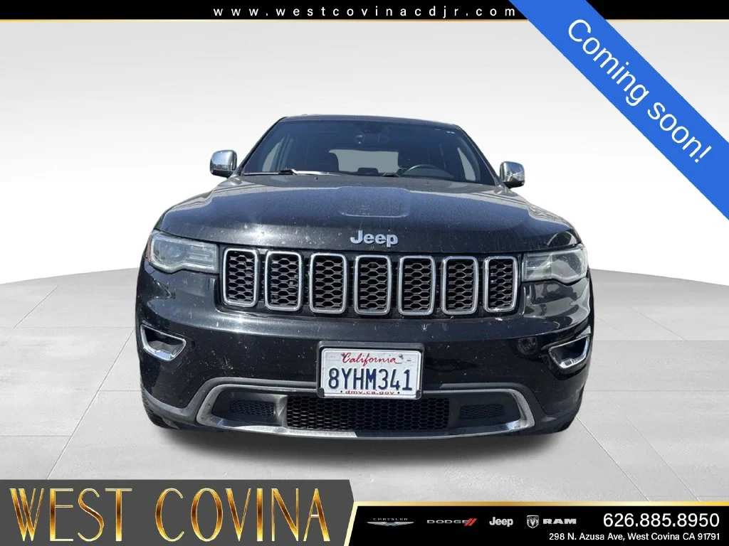 Used 2018 Jeep Grand Cherokee Limited with VIN 1C4RJFBGXJC297621 for sale in West Covina, CA