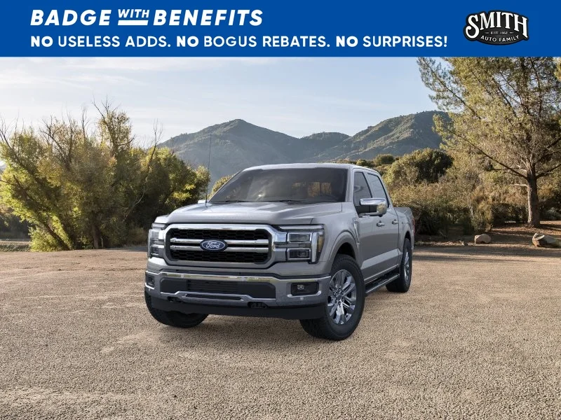 New 2026 Carbonized Gray Metallic Ford Lariat® image 3