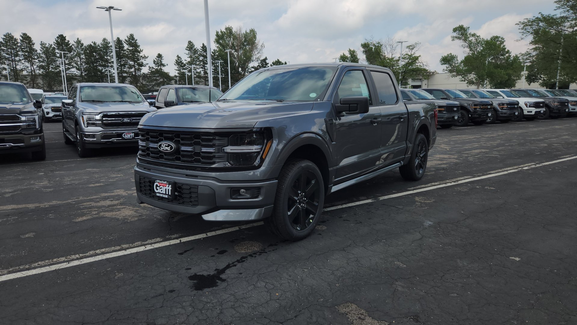 New 2026 Carbonized Gray Metallic Ford STX image 2