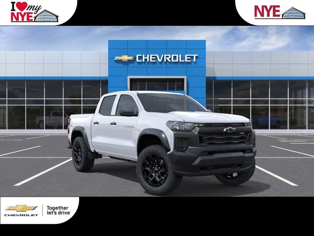 New 2026 Summit White Chevrolet Trail Boss image 1