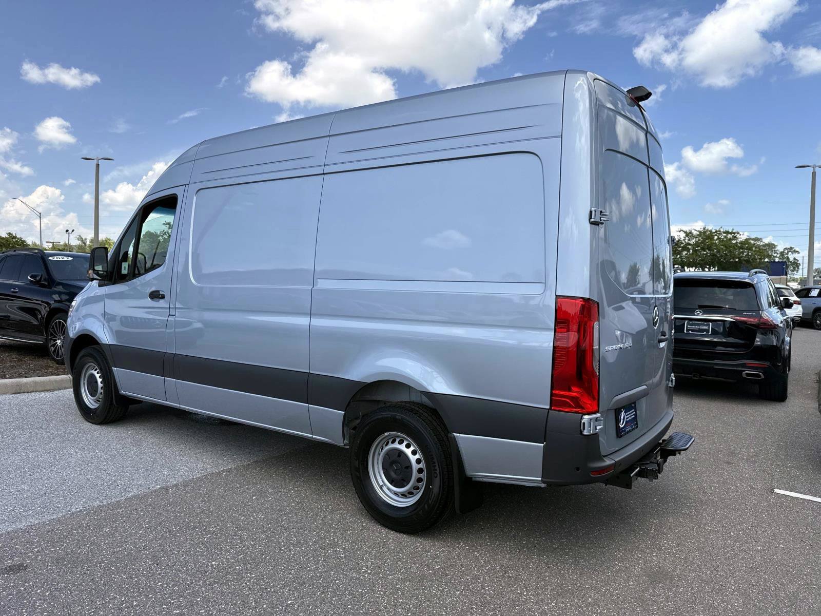 New 2026 Silver Metallic Sprinter Cargo 144 WB image 3