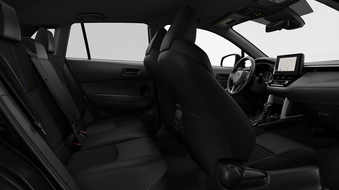 New 2025 Sonic Silver/Jet Black roof Toyota Hybrid SE image 7