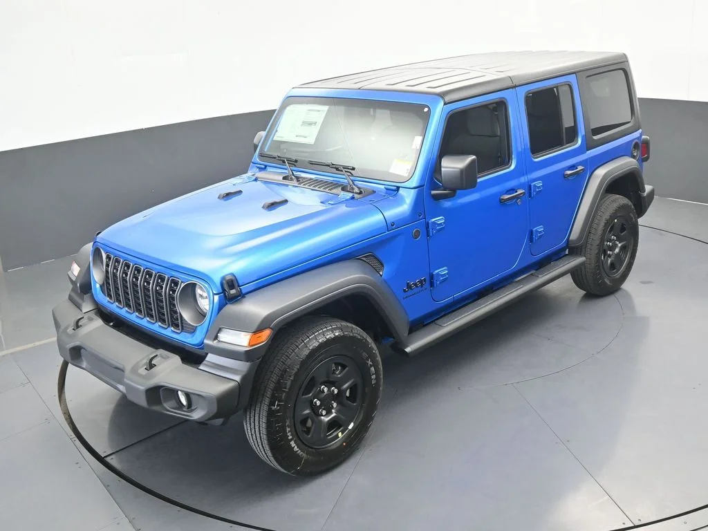 New 2026 Hydro Blue Pearl-Coat Exterior Paint Jeep Sport image 47