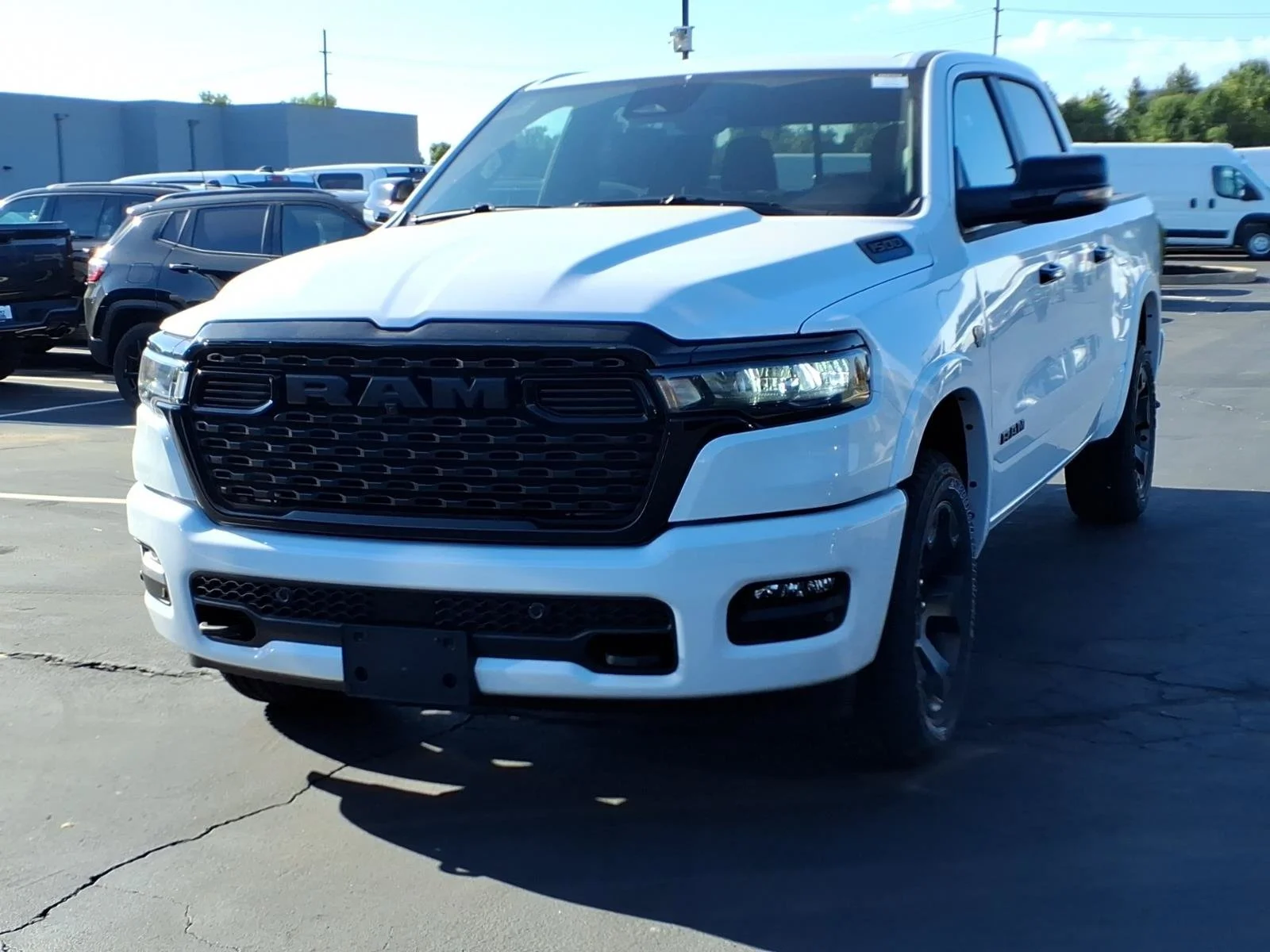 New 2027 Bright White Clearcoat Ram Big Horn image 2