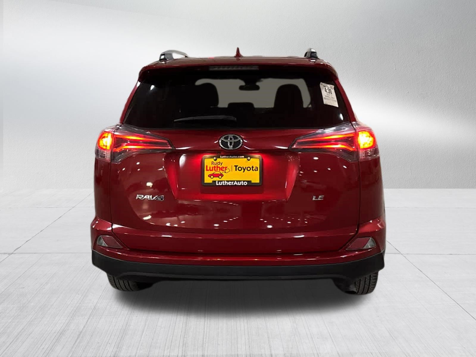 Certified Used 2017 Barcelona Red Metallic Toyota LE image 5