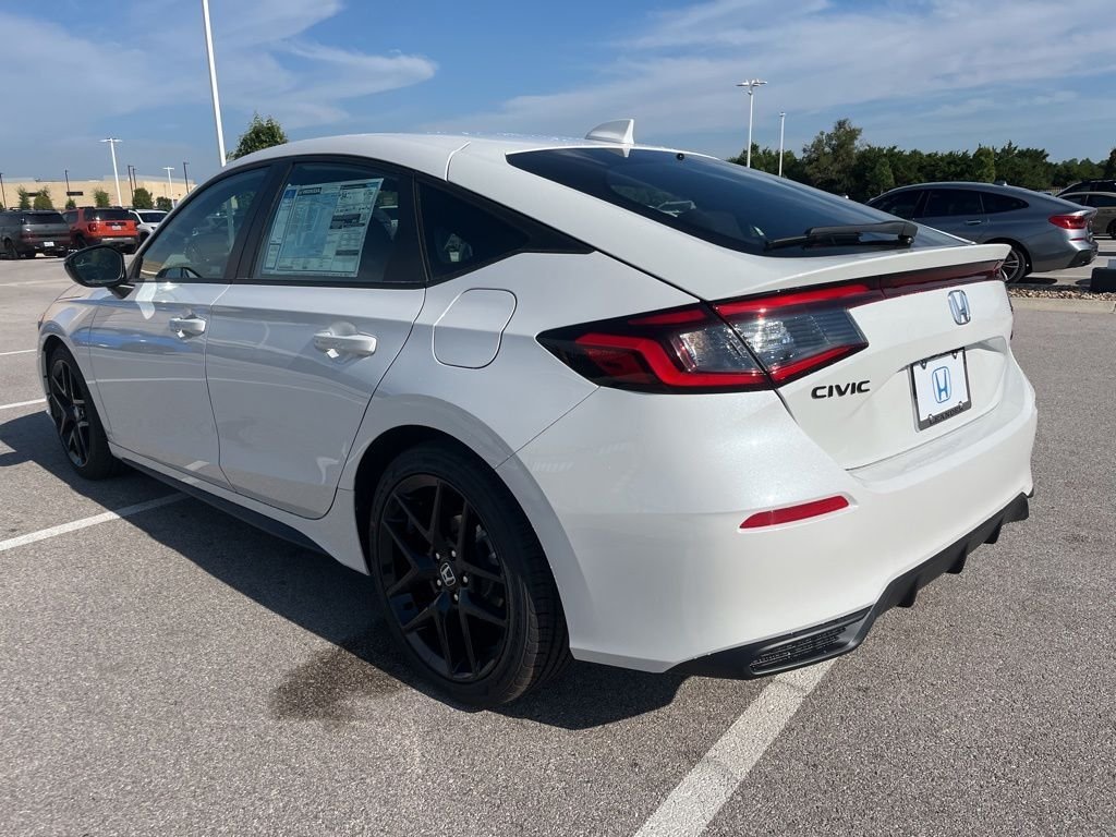New 2026 Platinum White Pearl Honda FWD Sport image 4