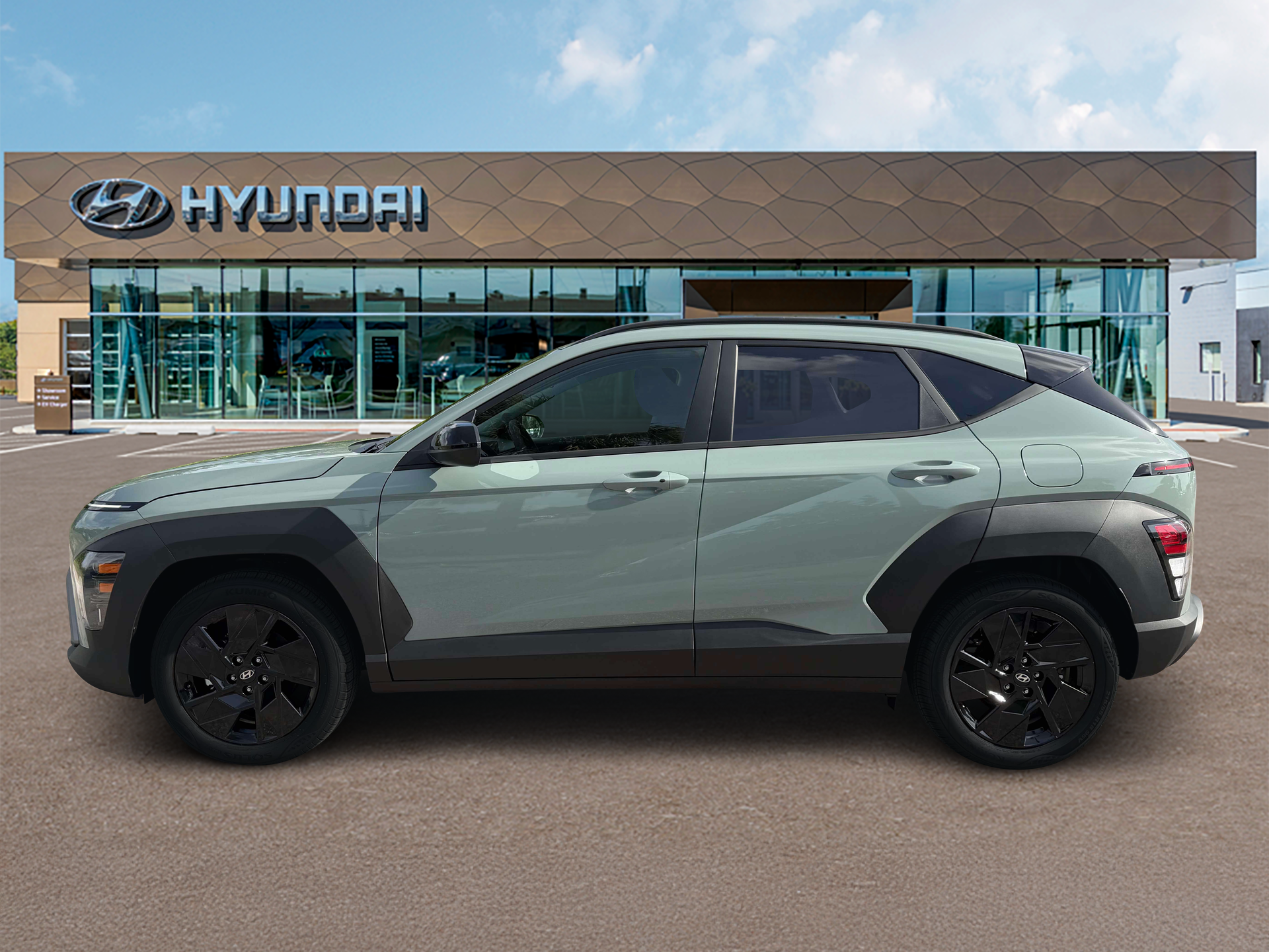New 2027 Green Hyundai SEL Sport FWD image 3