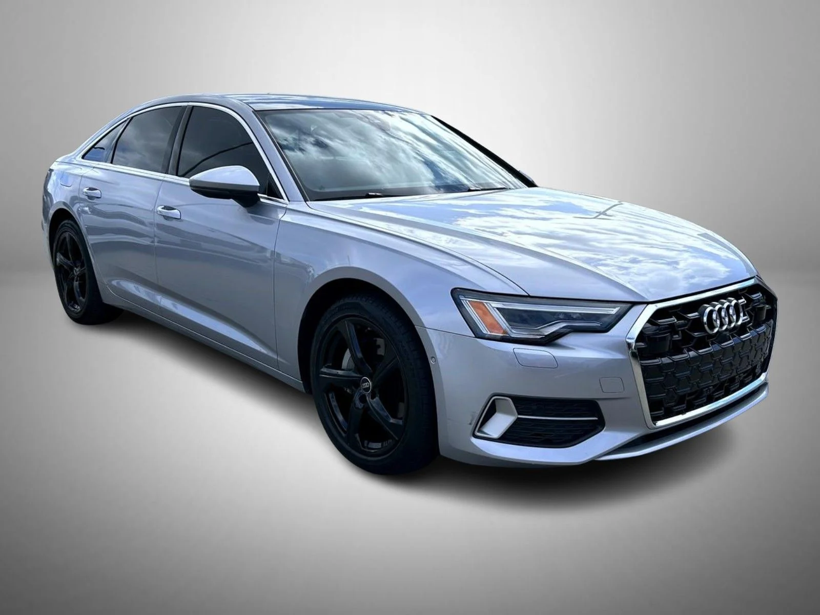 Used 2024 Silver Audi 45 Premium Plus image 3