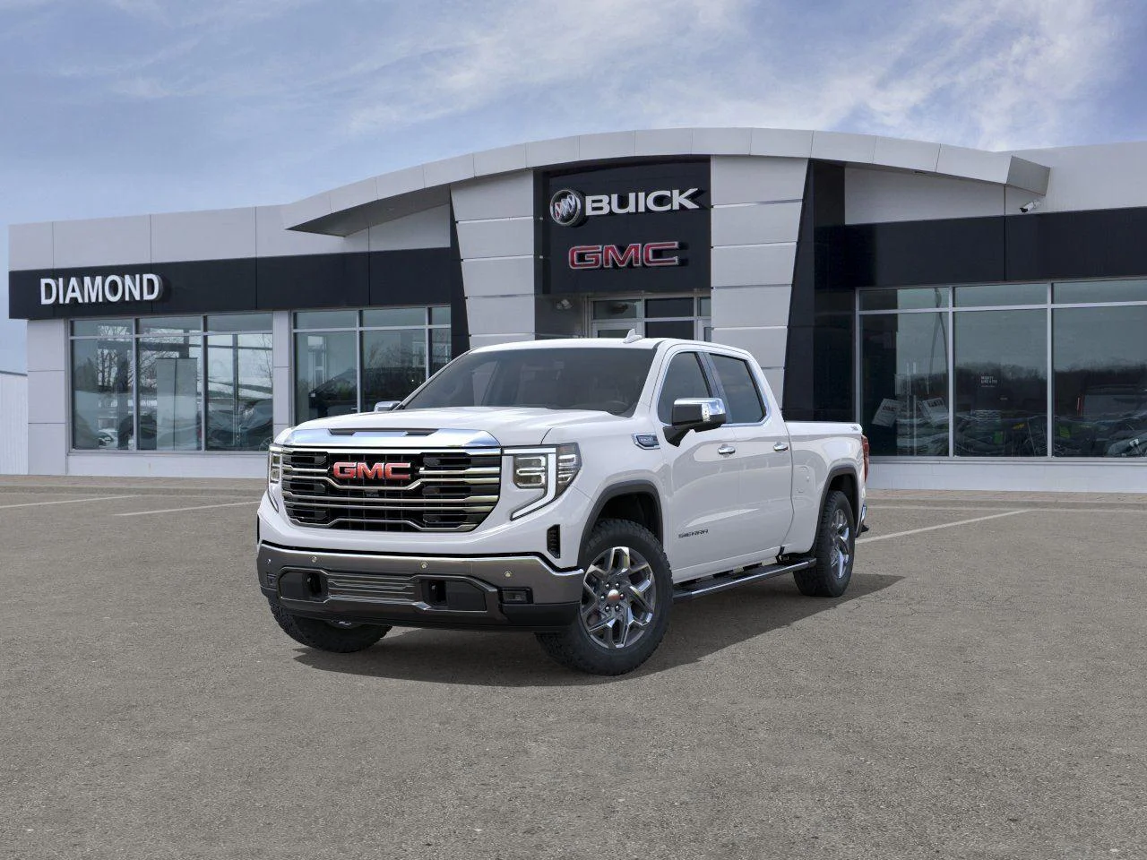 New 2026 Summit White GMC SLT image 8