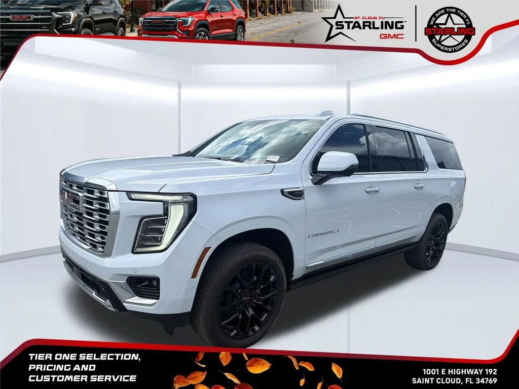 New 2026 Glacier White Tricoat GMC Denali image 1