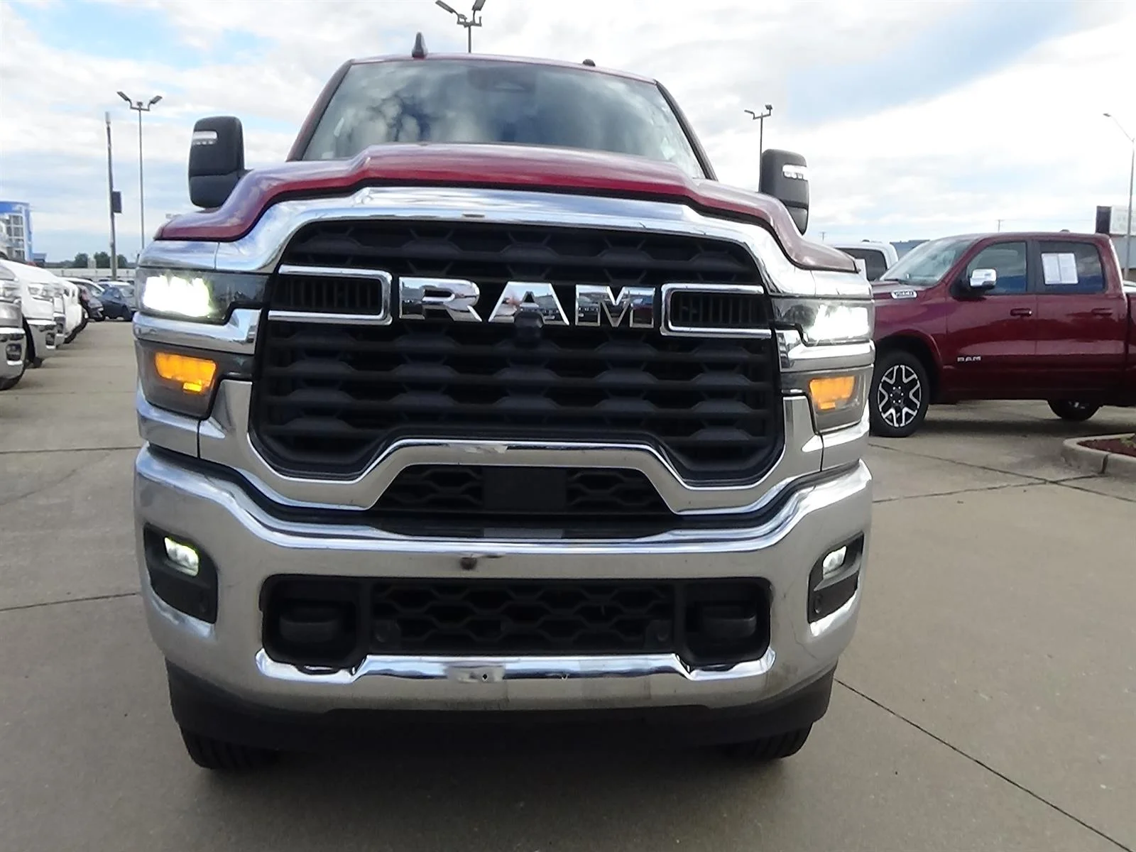 Certified Used 2026 Flame Red Clear Coat (pr4) RAM Big Horn image 4