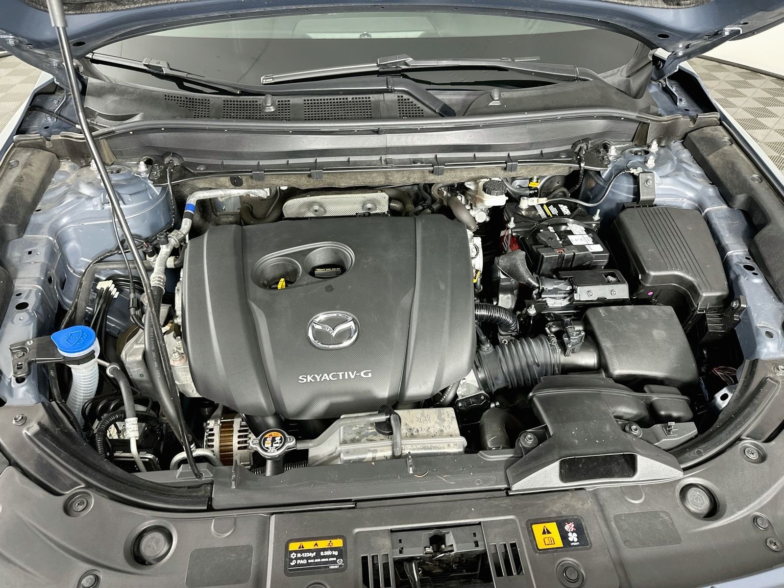 Used 2022 Gray Mazda 2.5 S Carbon Edition One Owner Sunroof Radar Cruise image 31