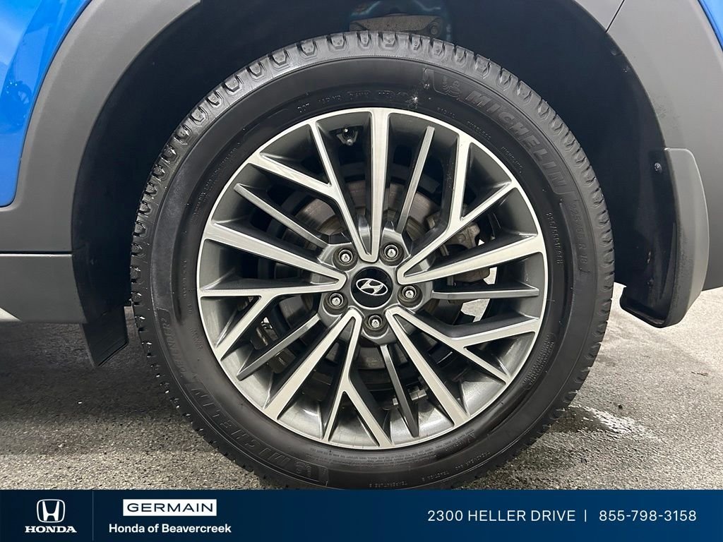 Used 2019 Aqua Blue Hyundai Limited image 14