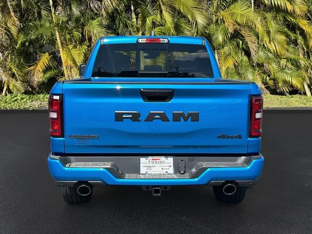 New 2026 Hydro Blue Pearl-Coat Exterior Paint RAM Laramie image 6