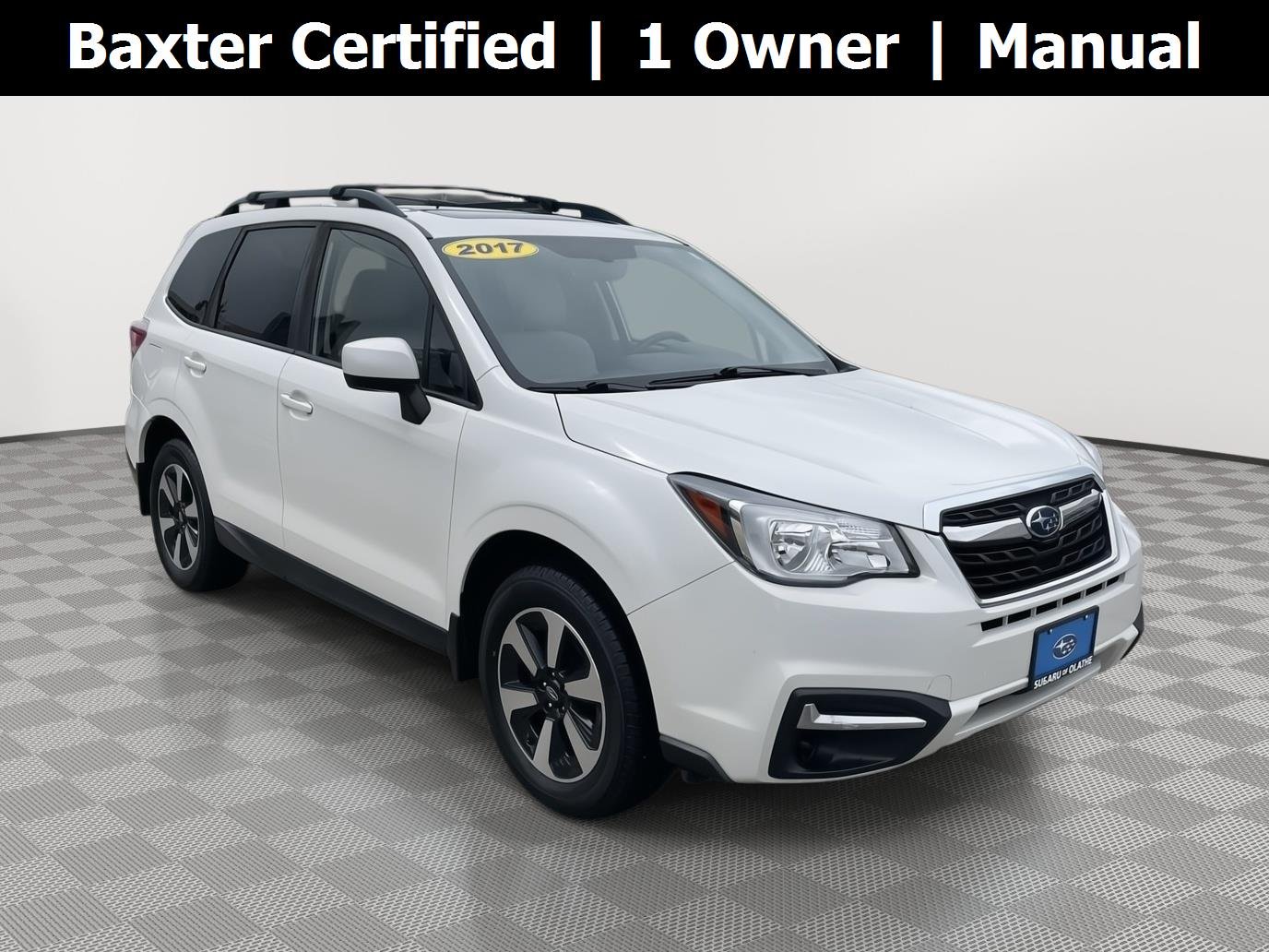 Used 2017 Crystal White Pearl Subaru Premium image 1