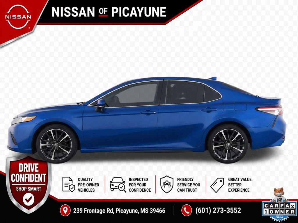 Used 2020 Blue Toyota XSE image 7