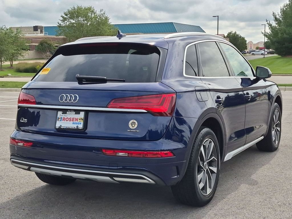Used 2021 Blue Audi 45 Premium Plus image 7