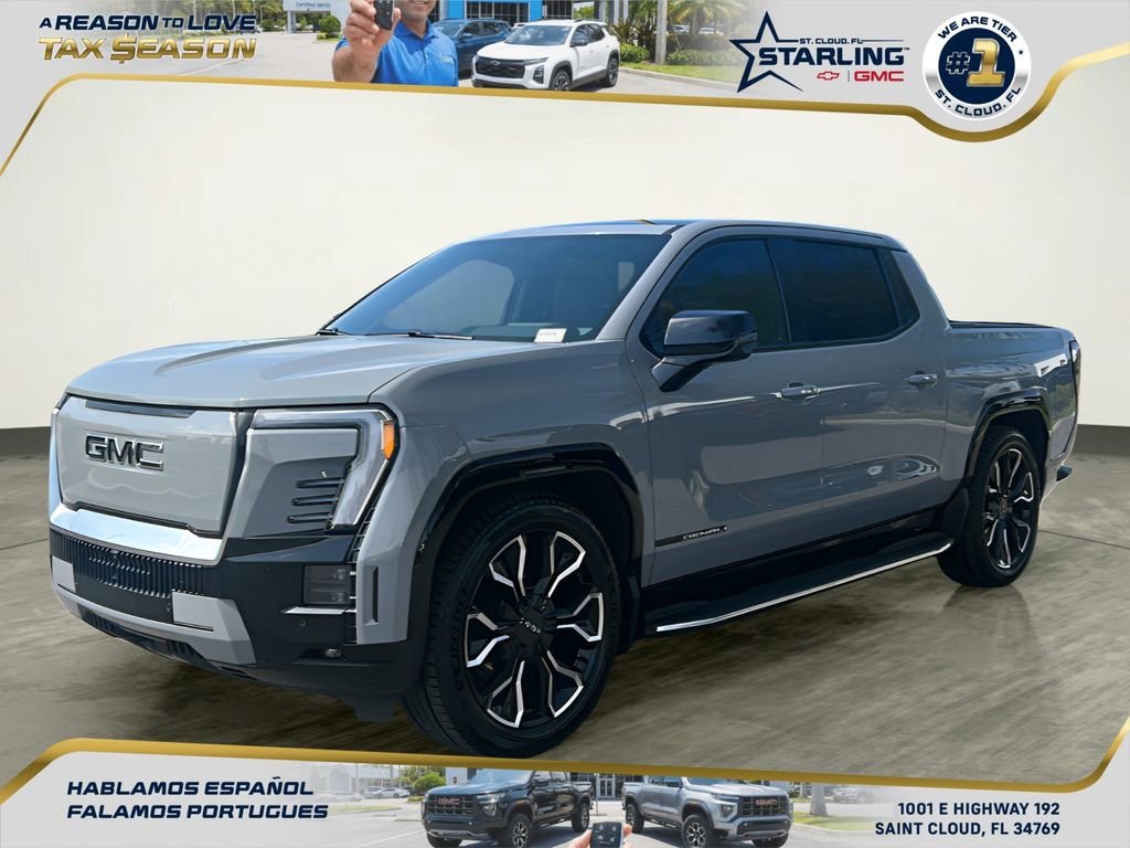 Used 2024 GMC Sierra EV Denali with VIN 1GT401EL9RU401563 for sale in St. Cloud, FL