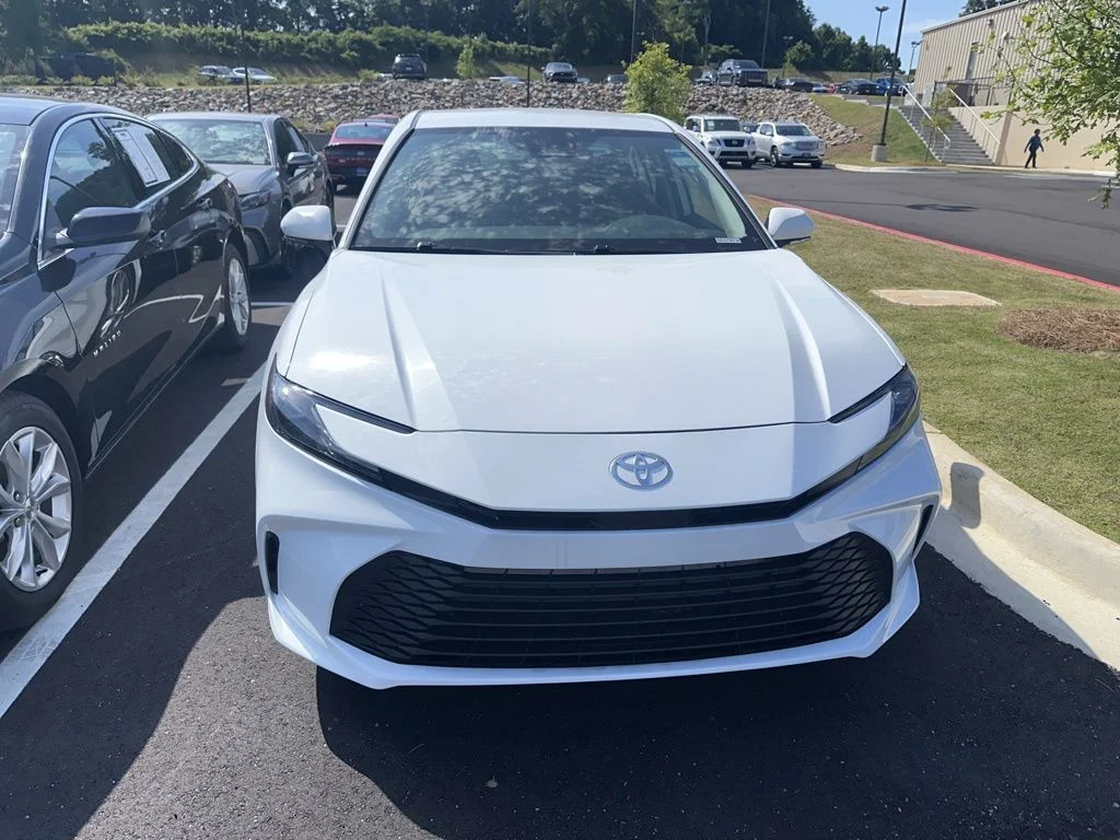 Used 2025 White Toyota LE image 2