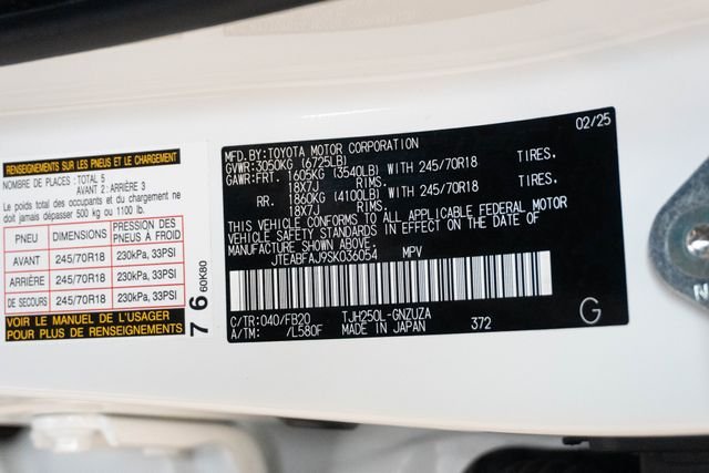 Used 2025 White Toyota 1958 image 43