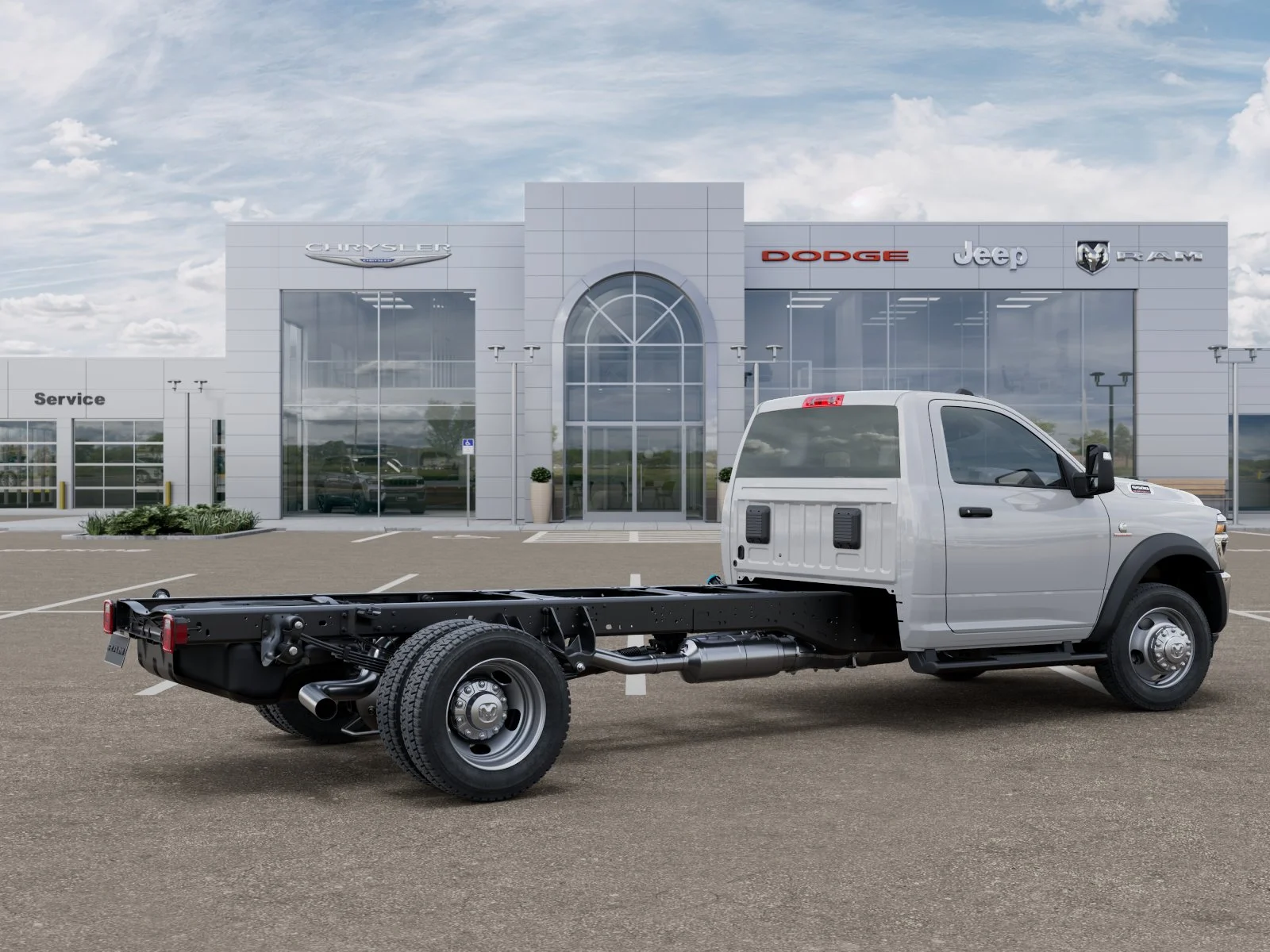 New 2025 Bright White Clearcoat RAM Tradesman image 40