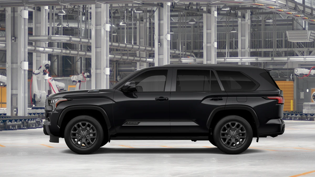 New 2026 Midnight Black Metallic Toyota Platinum image 4