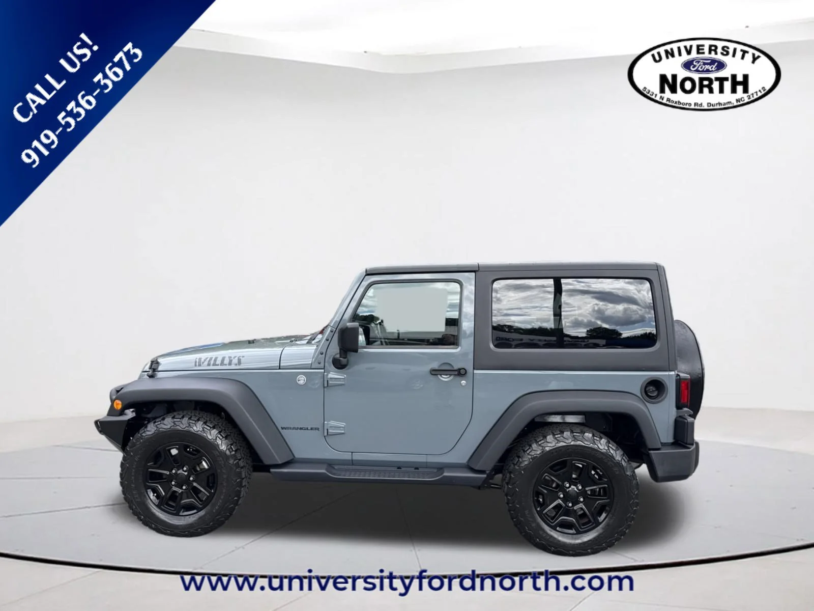 Used 2015 Anvil Clearcoat Jeep Willys Wheeler image 4