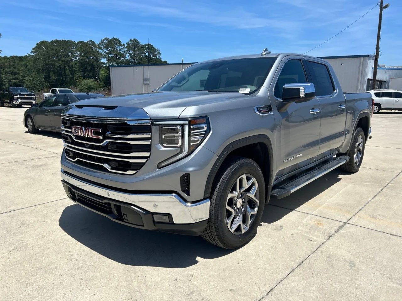 New 2026 Sterling Metallic GMC SLT image 1